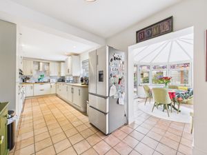 Kitchen through to conservatory- click for photo gallery